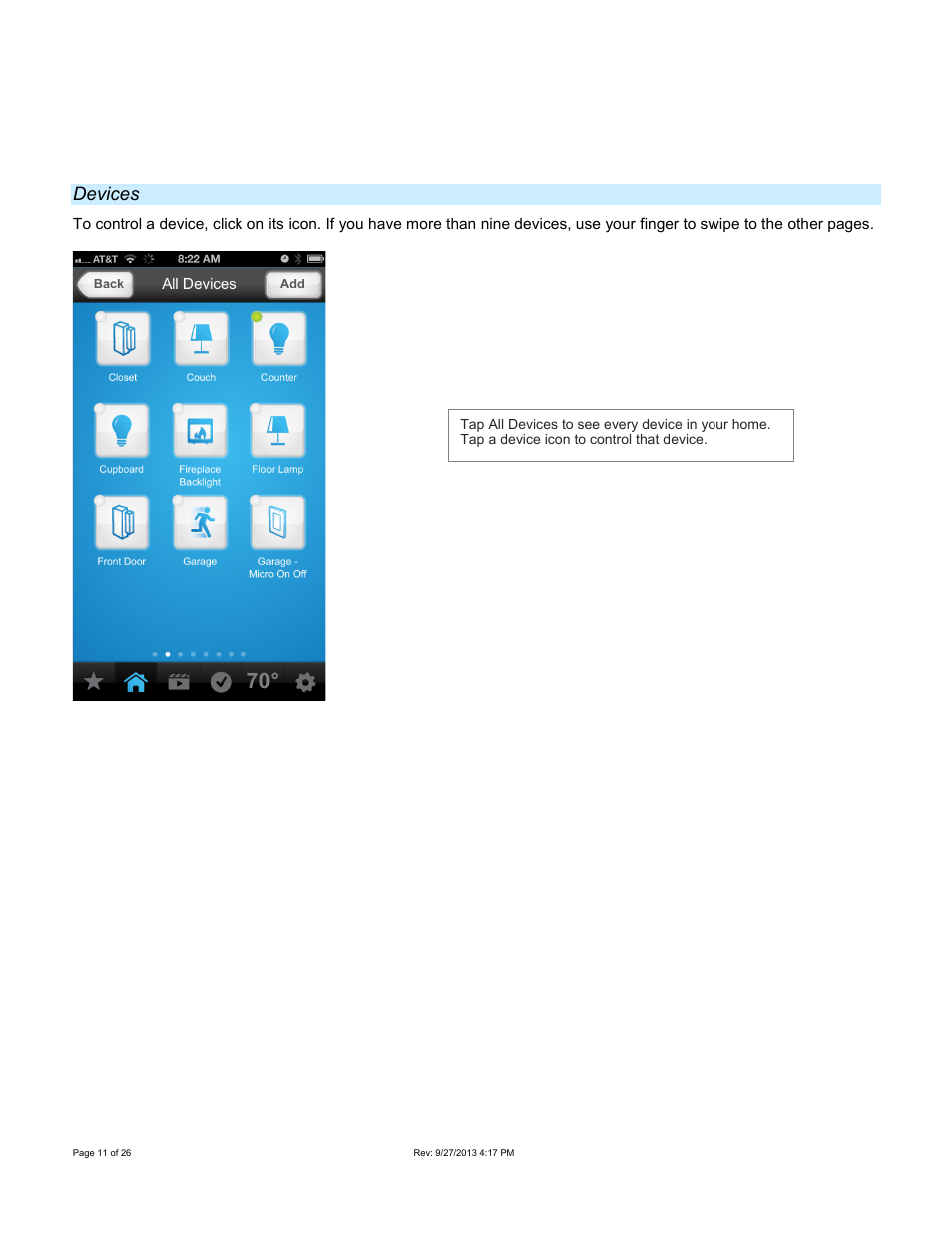 Devices | INSTEON Hub - 2242-222 (US), 2242-422 (EU), 2242-442 (UK), 2242-522 (AUS/NZ) Manual User Manual | Page 11 / 26