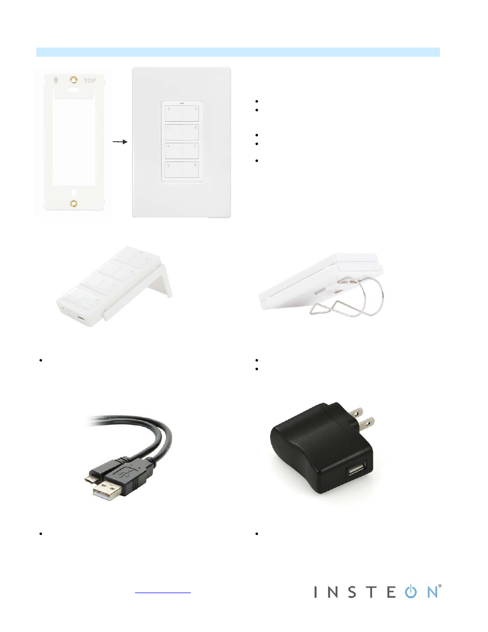 Mini remote accessories | INSTEON Mini Remote 4 Scene 2342-232/2444A2WH4 2342-432, 2342-532 Quick Start User Manual | Page 2 / 2