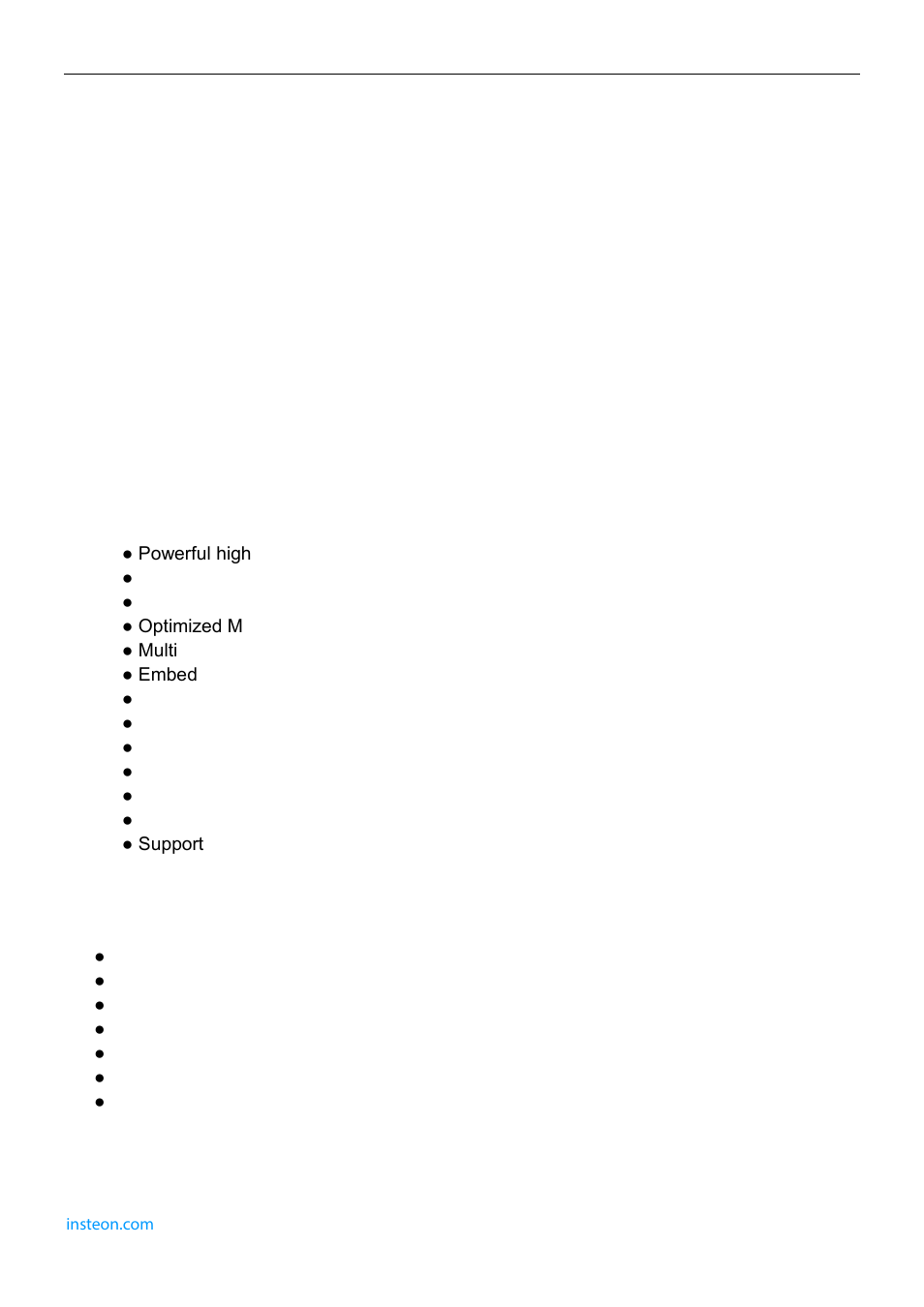 Welcome, 1 features, 2 what’s in the box | INSTEON 75791 Manual User Manual | Page 4 / 45