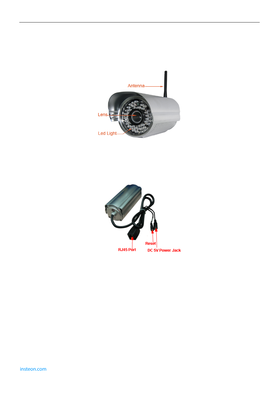 3 product views, 1 front view, 2 back view | 4 preparations before use, 1 software installation | INSTEON 75791 Manual User Manual | Page 5 / 45