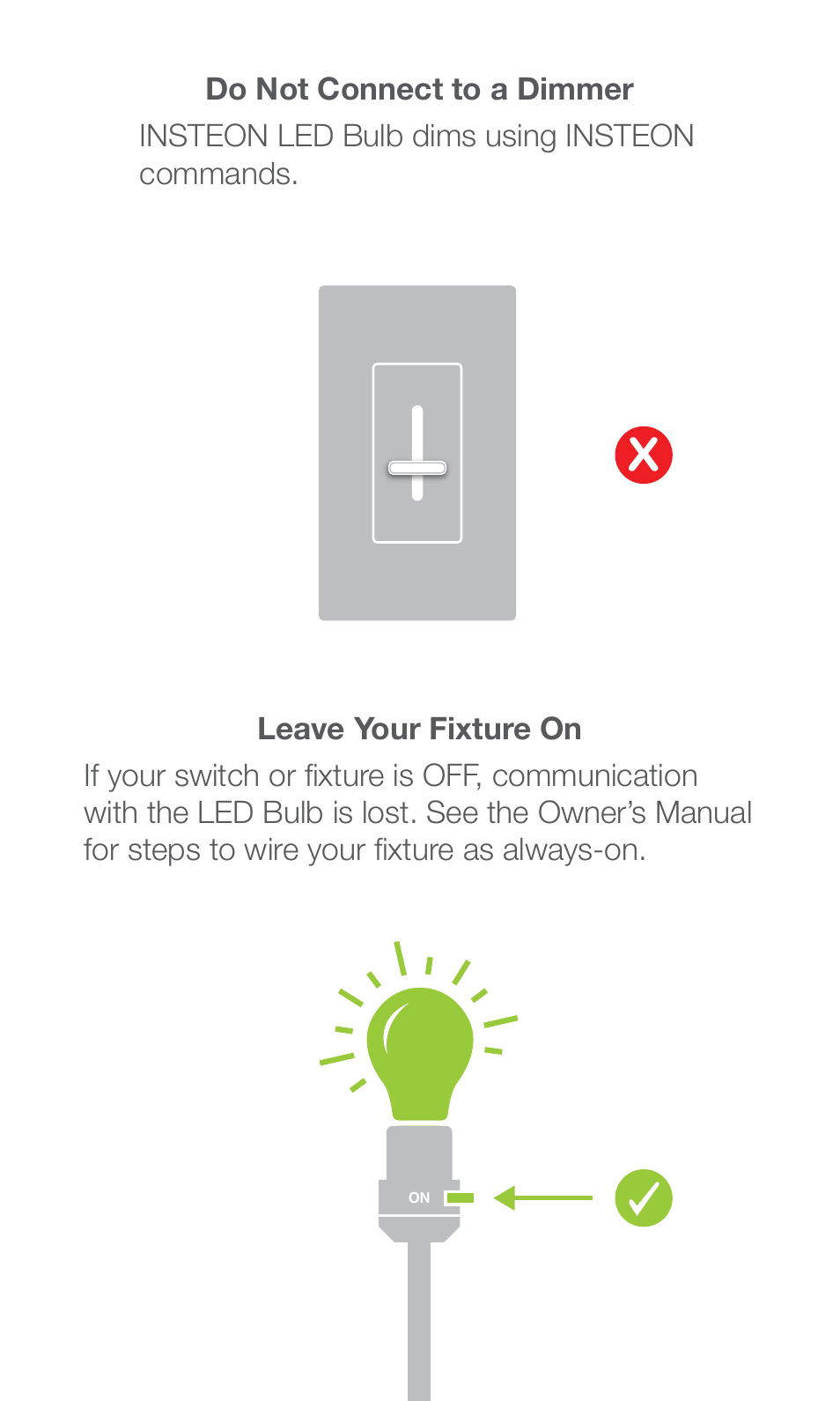 INSTEON LED Bulb 2672-222 Quick Start User Manual | Page 3 / 8