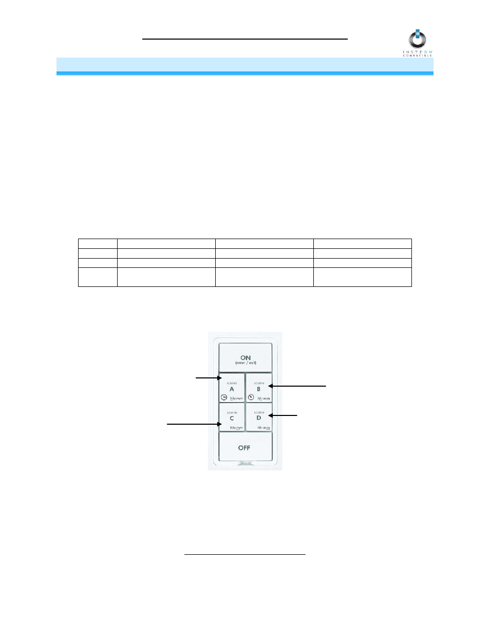 Using keypadlinc schedule timer, Using the buttons to control scenes, Entering time in keypadlinc schedule timer | INSTEON KeypadLinc Timer (2484DWH8) Manual User Manual | Page 12 / 26