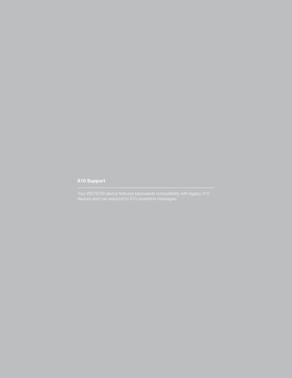 X10 support | INSTEON LampLinc Dimmer Module (Dual-Band) (2457D2) Manual User Manual | Page 22 / 33