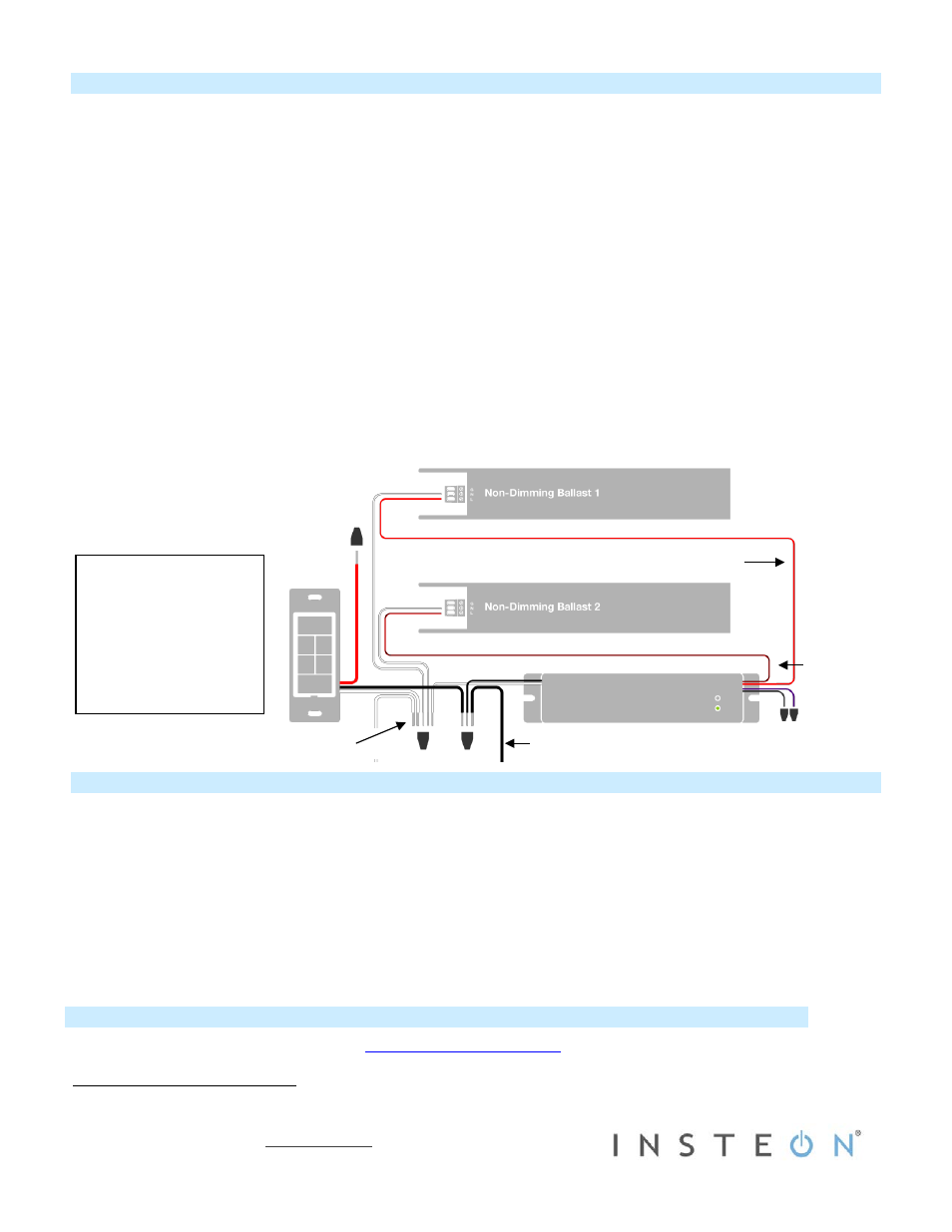 12binstall ballast dimmer for dual relay, 14bmake ballast dimmer a responder, Owner’s manual and tech support | Install ballast dimmer for dual relay, Make ballast dimmer a responder | INSTEON Ballast Dimmer - 2475DA2 Quick Start User Manual | Page 2 / 2