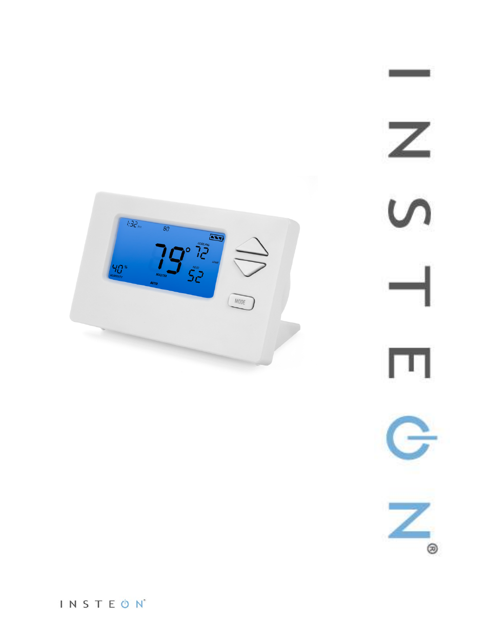 INSTEON Wireless Thermostat with Humidity (2441ZTH) Manual User Manual | 27 pages