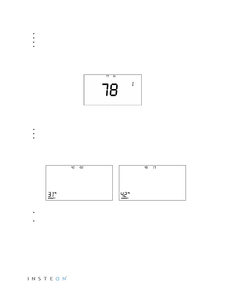 INSTEON Wireless Thermostat with Humidity (2441ZTH) Manual User Manual | Page 19 / 27