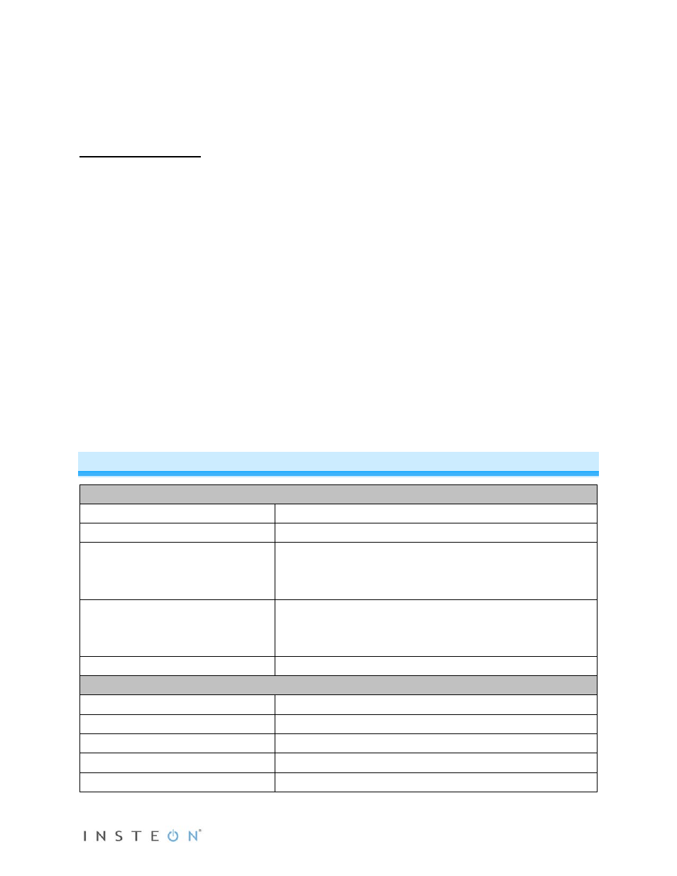 Specifications | INSTEON Wireless Thermostat with Humidity (2441ZTH) Manual User Manual | Page 21 / 27