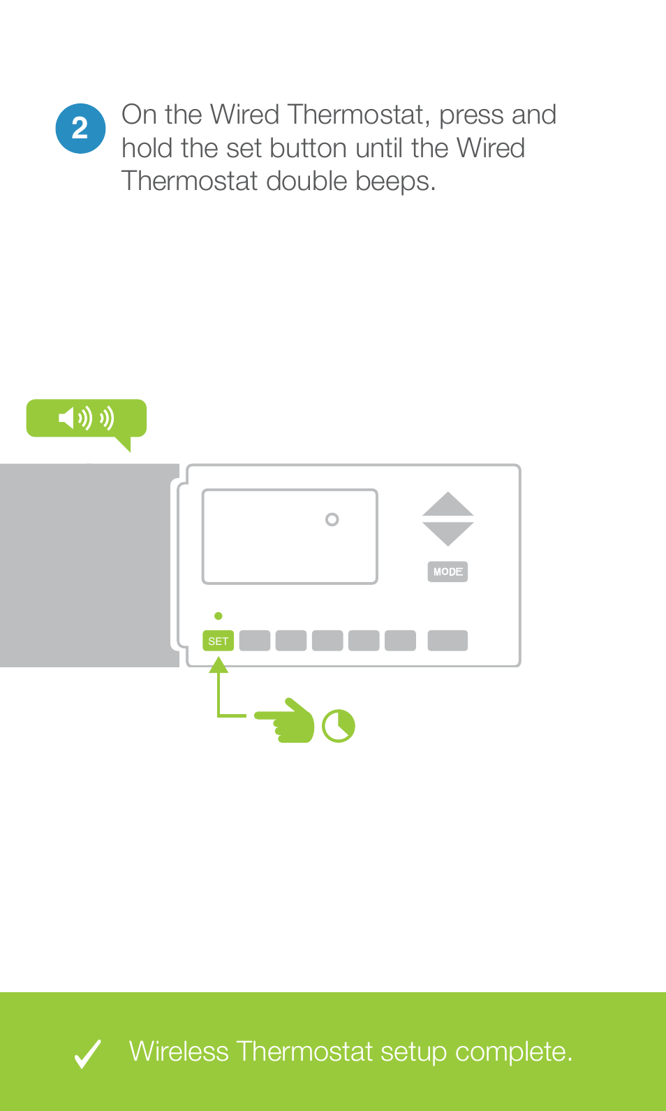 INSTEON Wireless Thermostat with Humidity (2441ZTH) Quick Start User Manual | Page 5 / 8