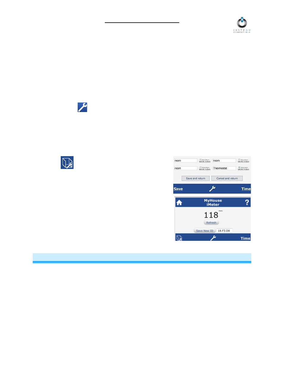 Viewing power consumption in smartlinc, Advanced features, Restoring power to imeter solo | INSTEON iMeter Solo (2423A1) Manual User Manual | Page 7 / 10