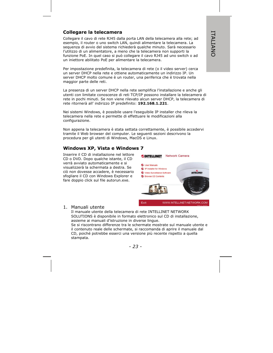INTELLINET NETWORK ICC-130 Quick Install Guide User Manual | Page 23 / 36