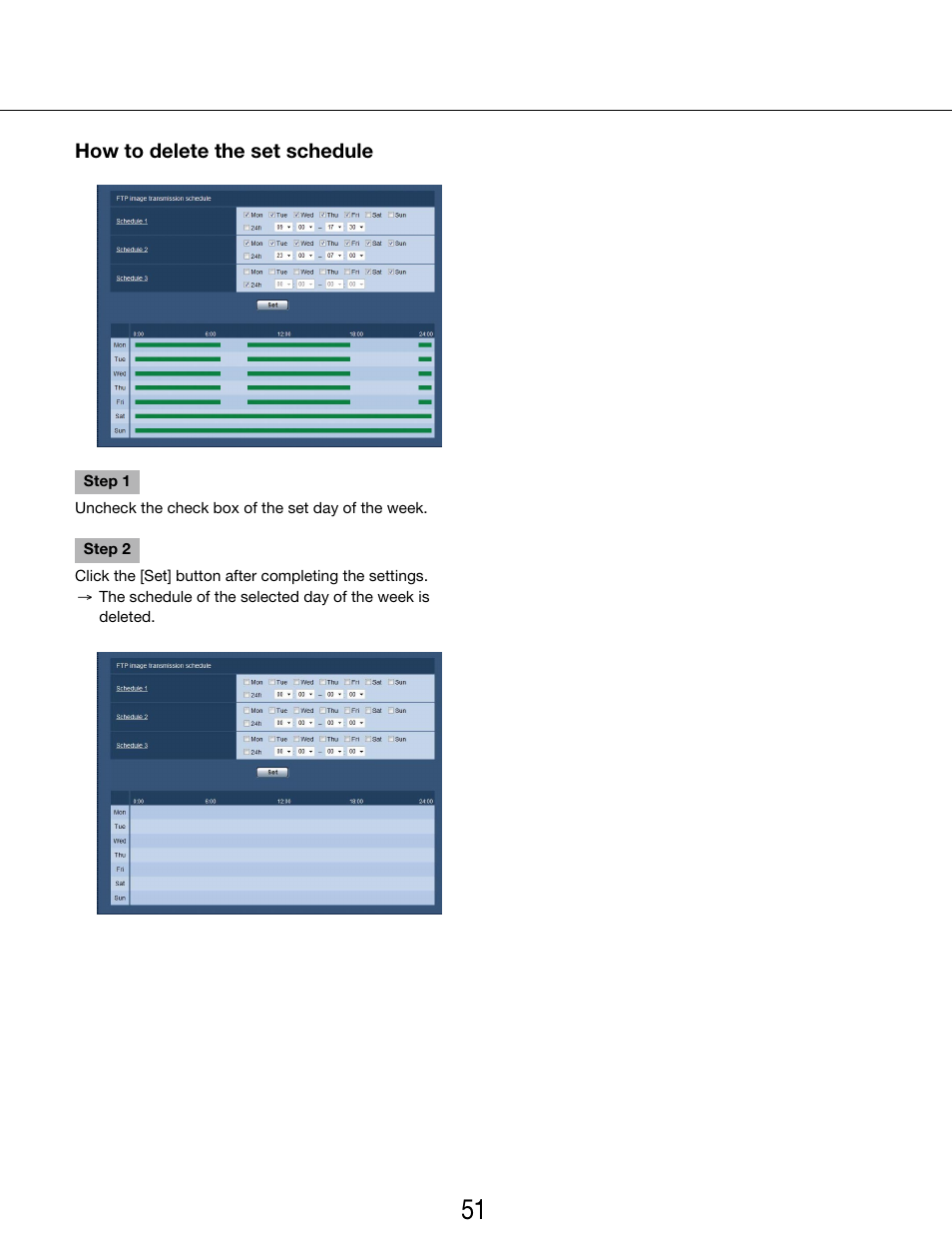 Panasonic WV-SP102 User Manual | Page 51 / 64