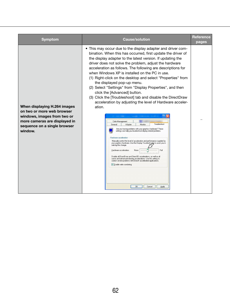 Panasonic WV-SP102 User Manual | Page 62 / 64