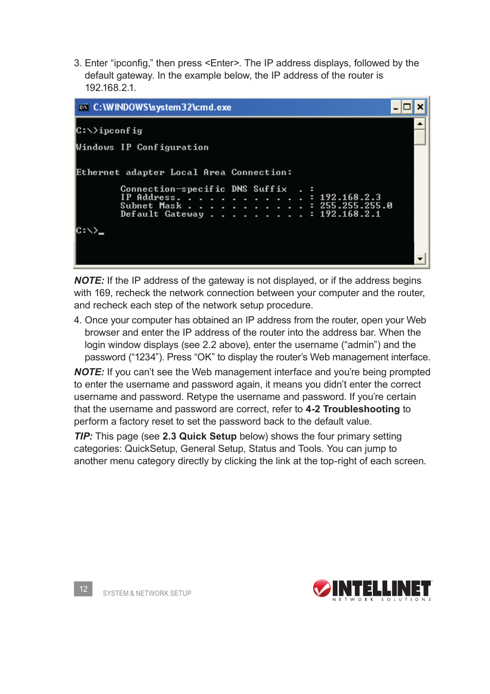 INTELLINET NETWORK 525268 User Manual User Manual | Page 12 / 75