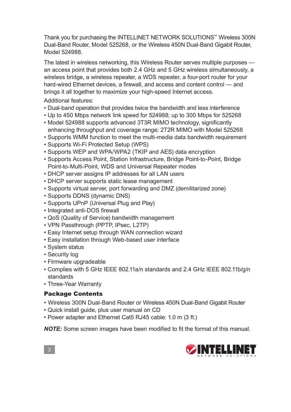 INTELLINET NETWORK 525268 User Manual User Manual | Page 2 / 75