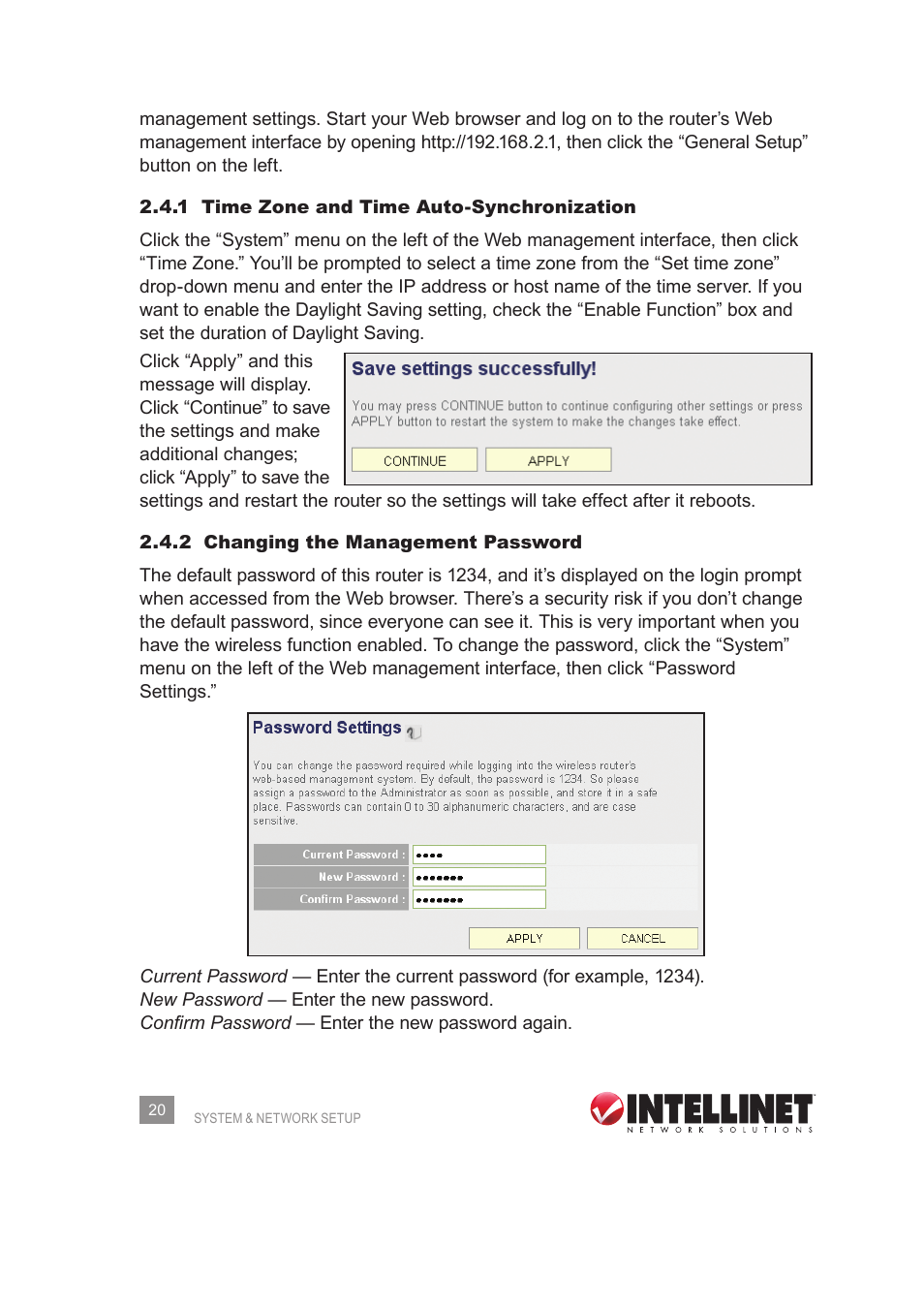 INTELLINET NETWORK 525268 User Manual User Manual | Page 20 / 75