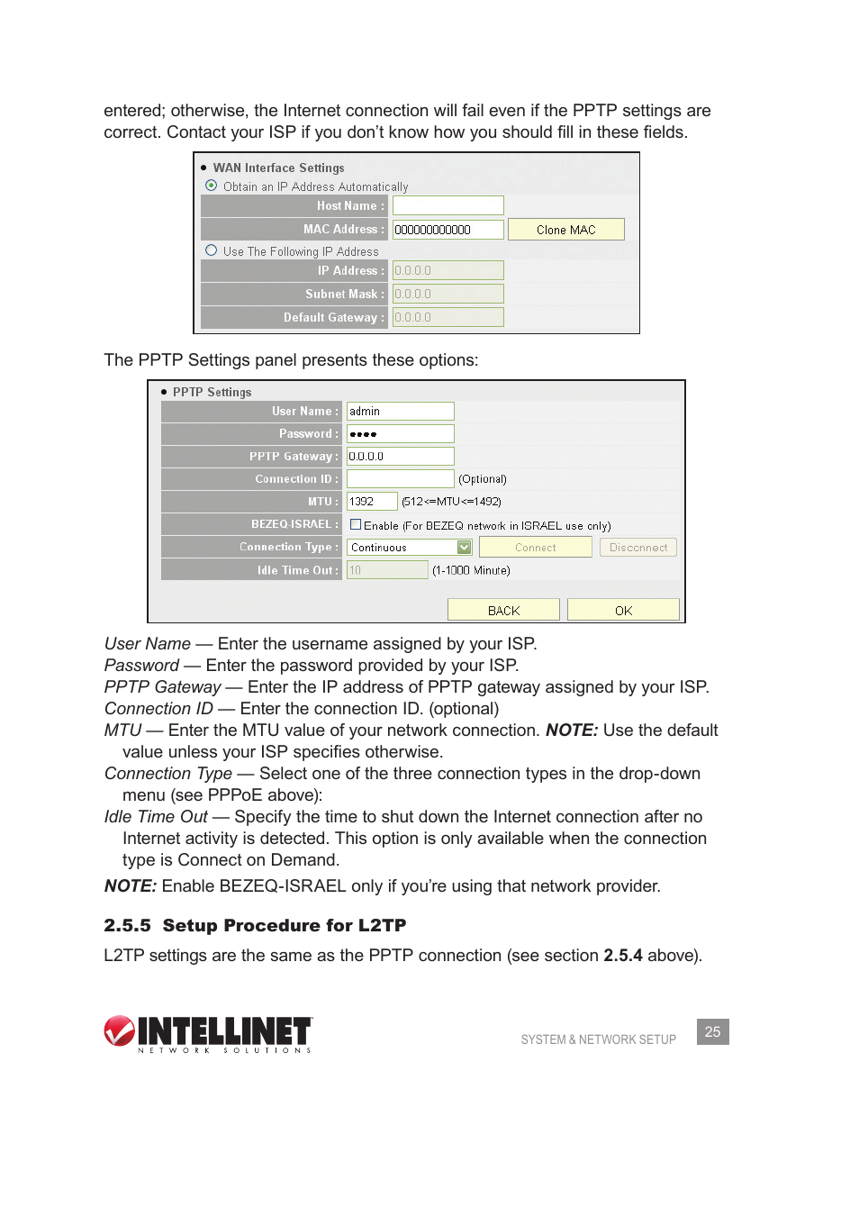 INTELLINET NETWORK 525268 User Manual User Manual | Page 25 / 75