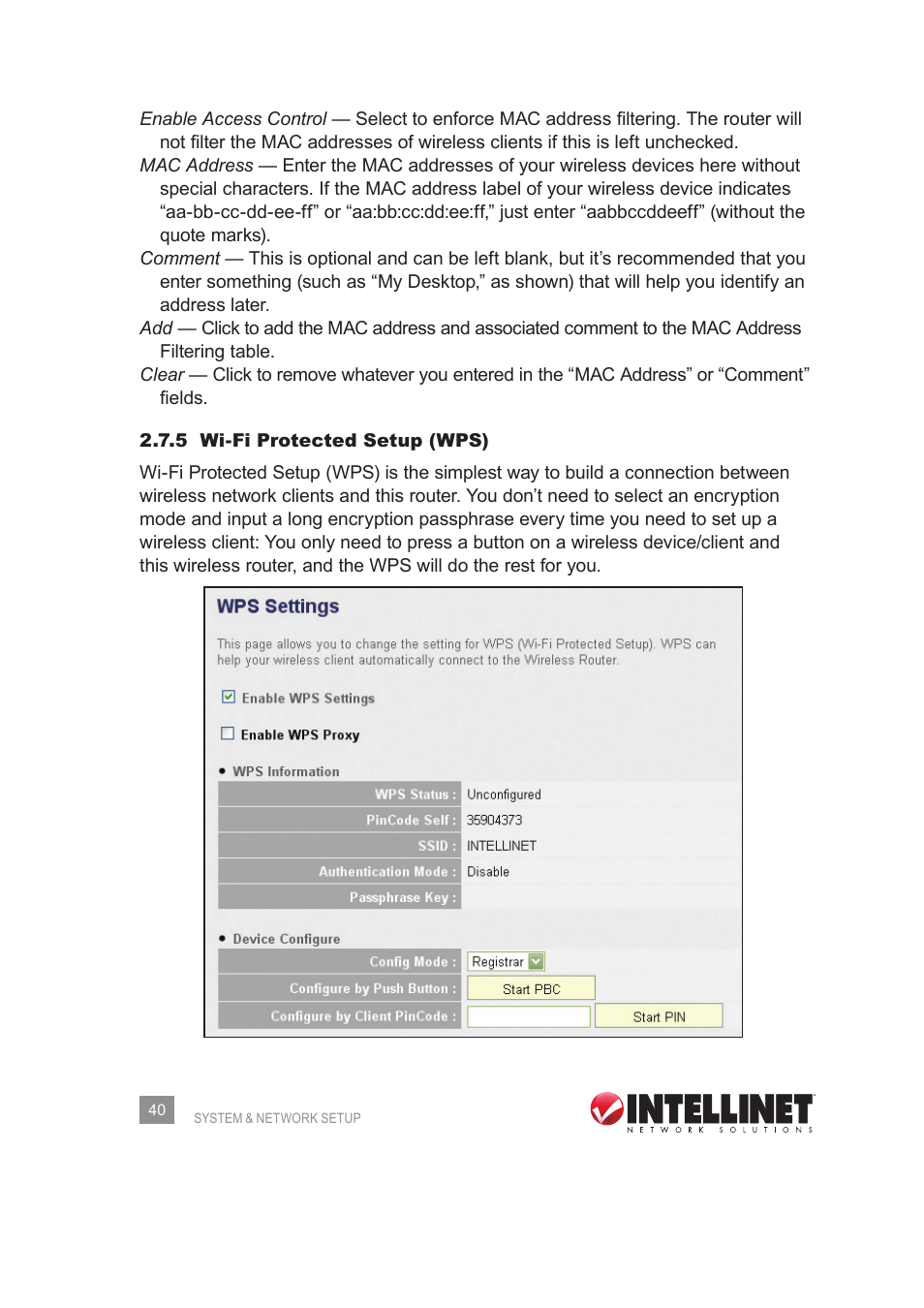 INTELLINET NETWORK 525268 User Manual User Manual | Page 40 / 75