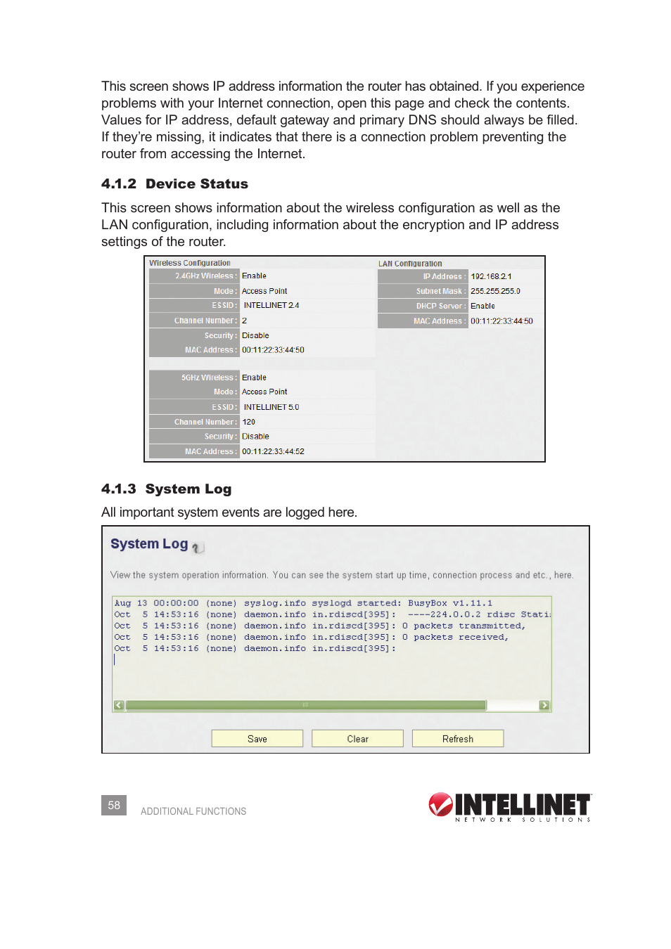 INTELLINET NETWORK 525268 User Manual User Manual | Page 58 / 75