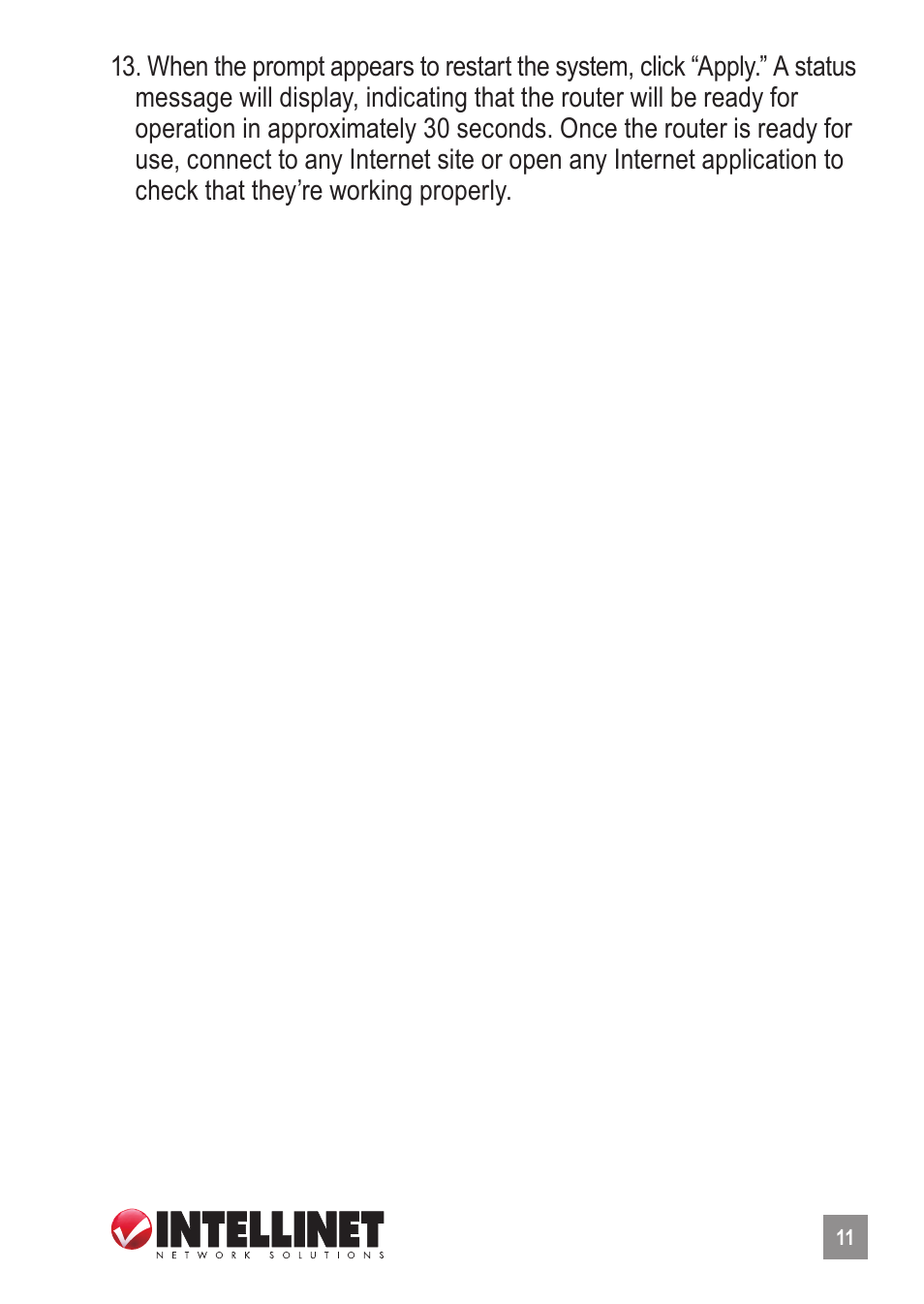 INTELLINET NETWORK 524681 Quick Install Guide User Manual | Page 11 / 16