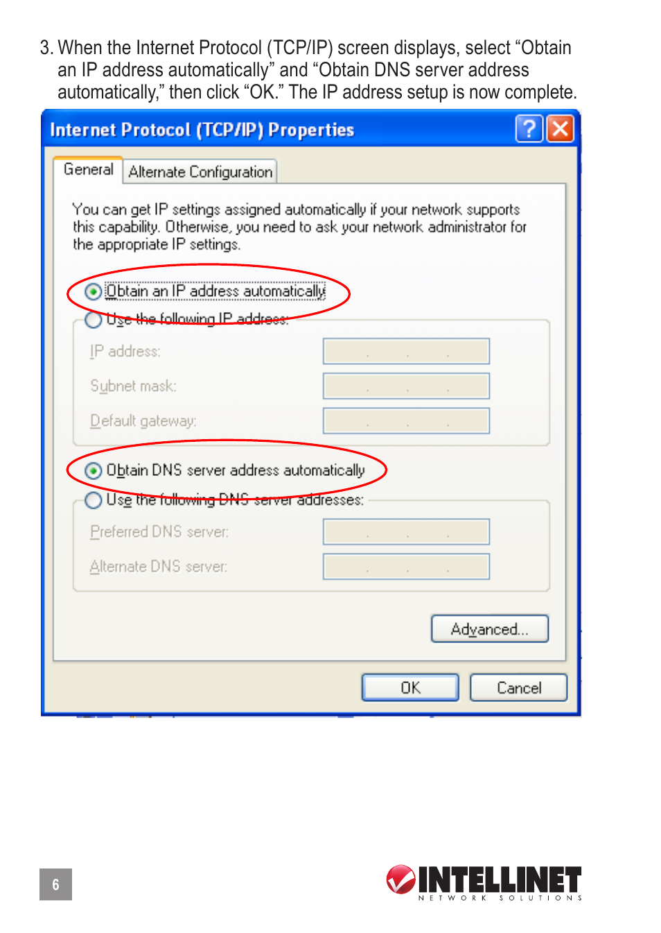 INTELLINET NETWORK 524681 Quick Install Guide User Manual | Page 6 / 16
