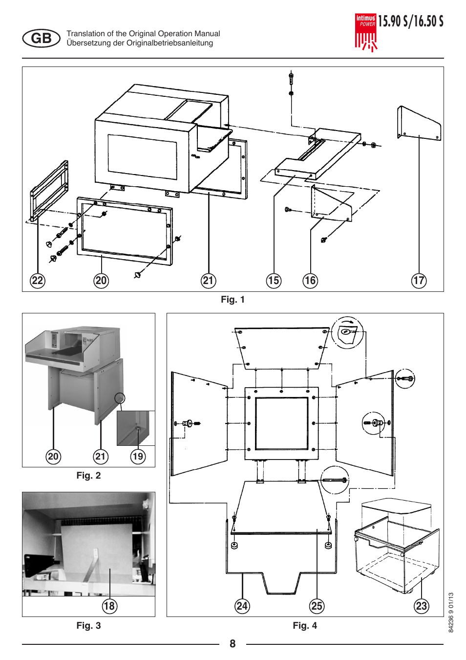 intimus POWER 16.50 S User Manual | Page 8 / 48