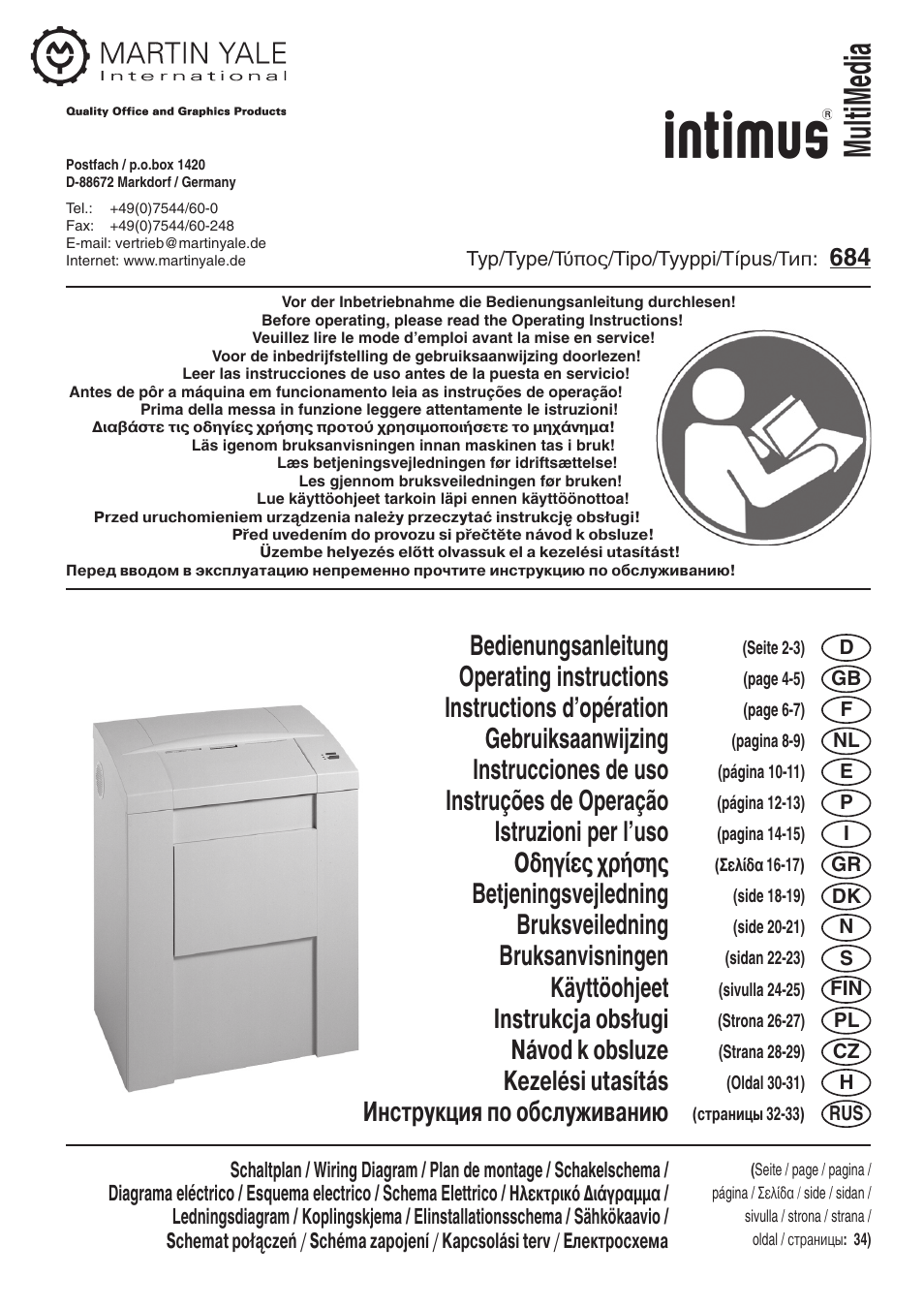 intimus MultiMedia User Manual | 36 pages