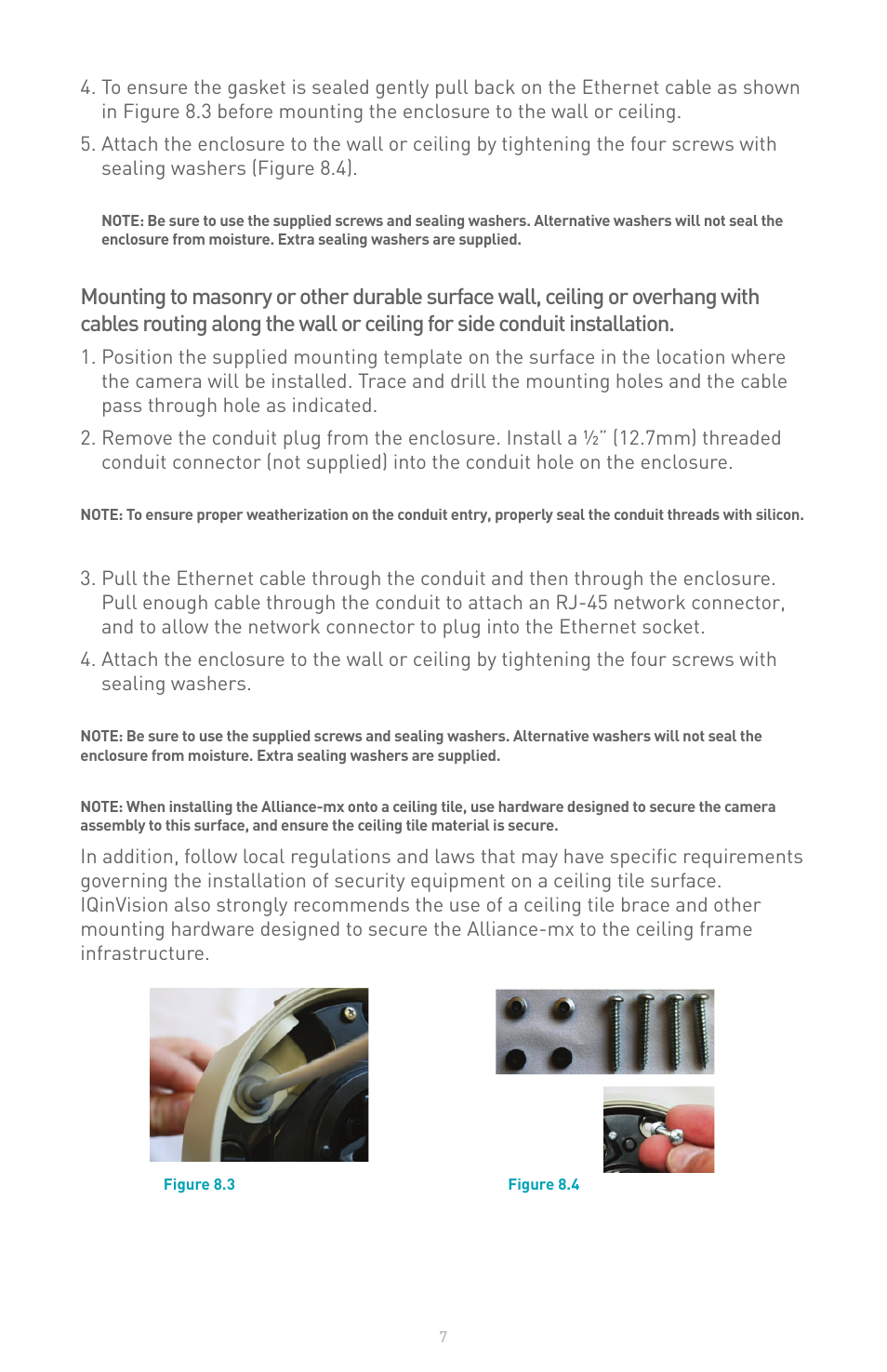IQinVision Alliance-mx User Manual | Page 7 / 12