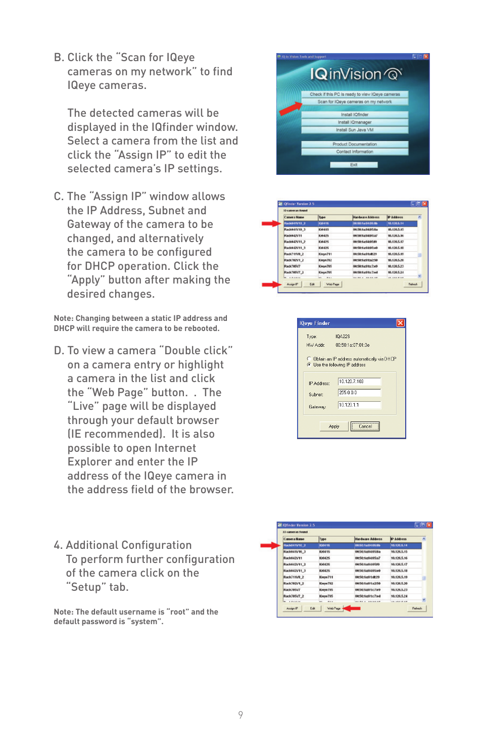 IQinVision Alliance-mini Series IQD3x User Manual | Page 9 / 12