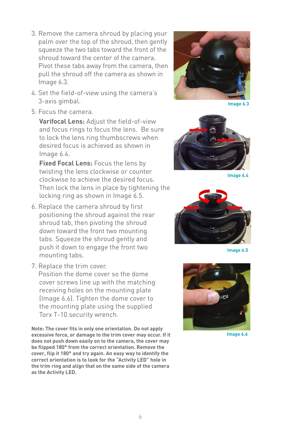 IQinVision Alliance-mini Series IQD5x User Manual | Page 6 / 12