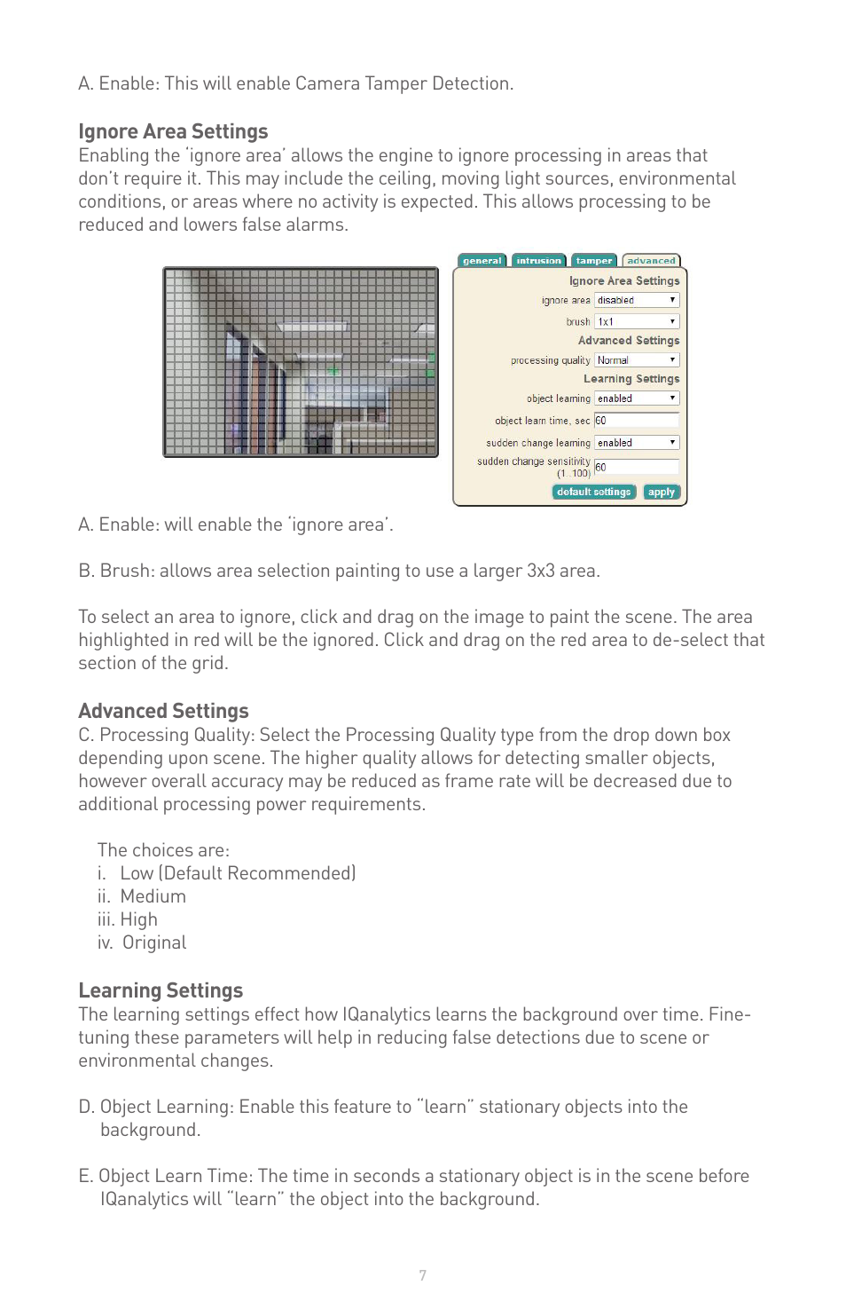 IQinVision IQanalytics User Manual | Page 7 / 14