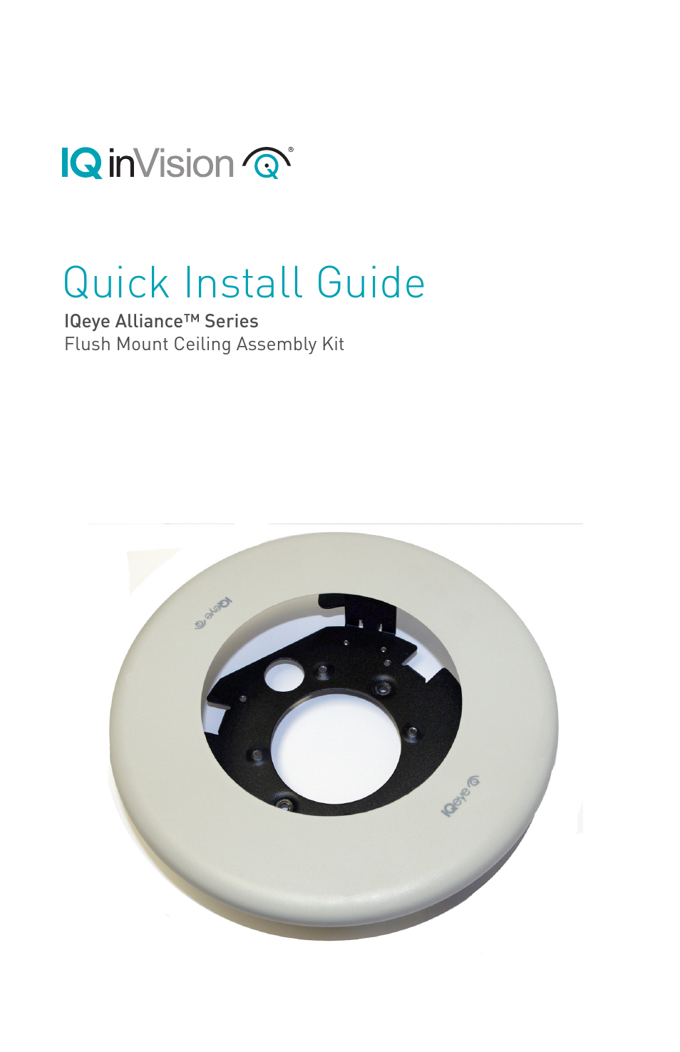 IQinVision Alliance Series Flush Mount User Manual | 8 pages