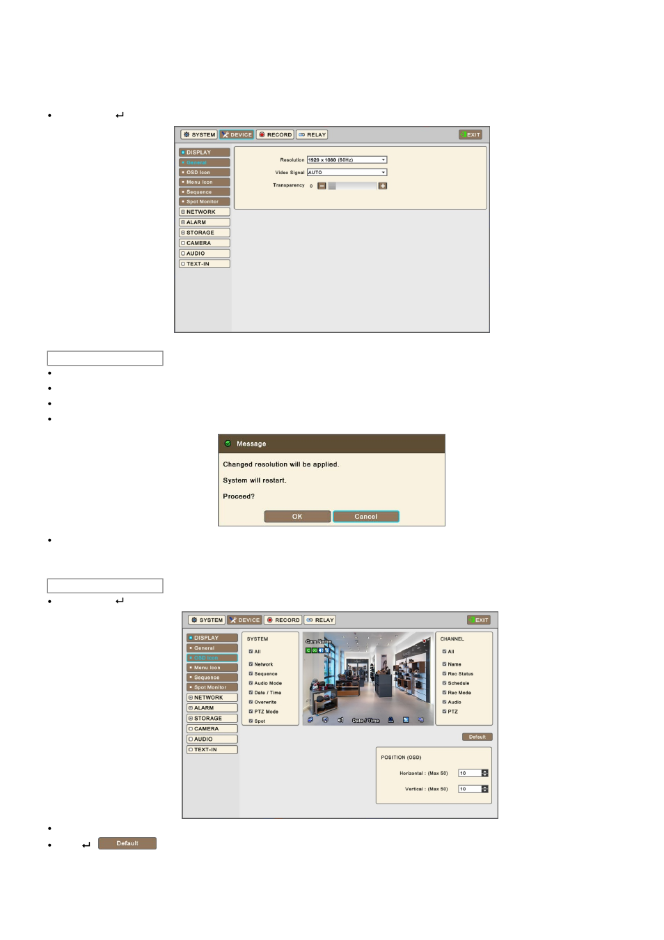 3 device, 1 display | KT&C KVR-1601S User Manual | Page 44 / 192