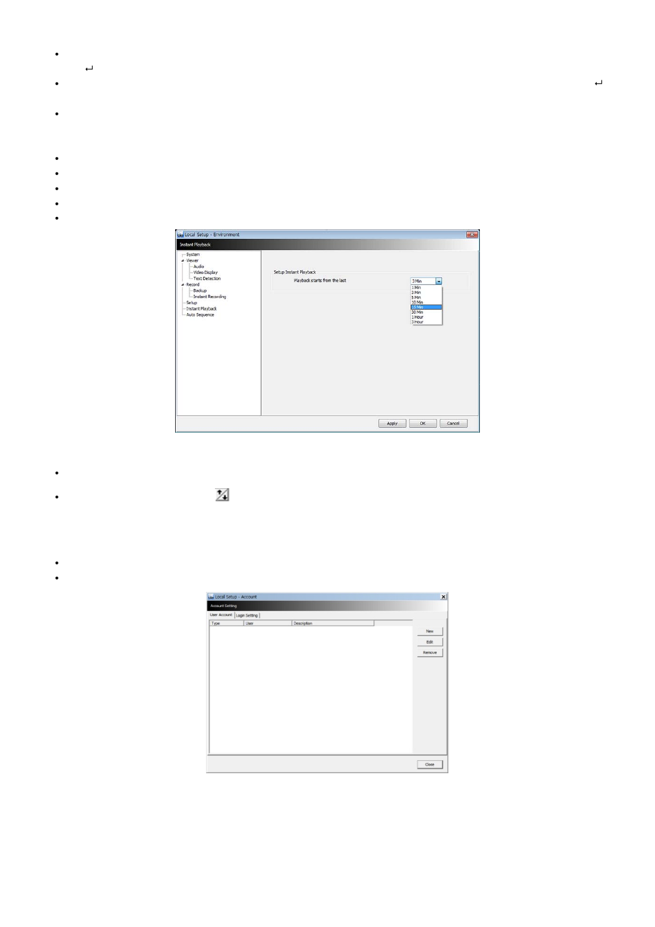 4 local setup - account | KT&C KVR-1601S User Manual | Page 86 / 192