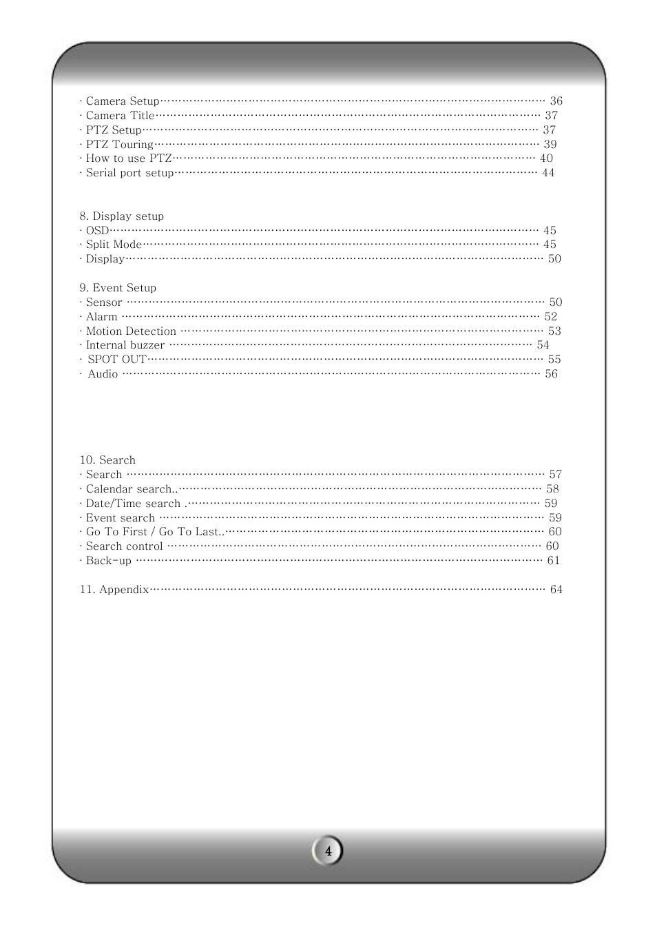 KT&C KVR-H Series User Manual | Page 4 / 58