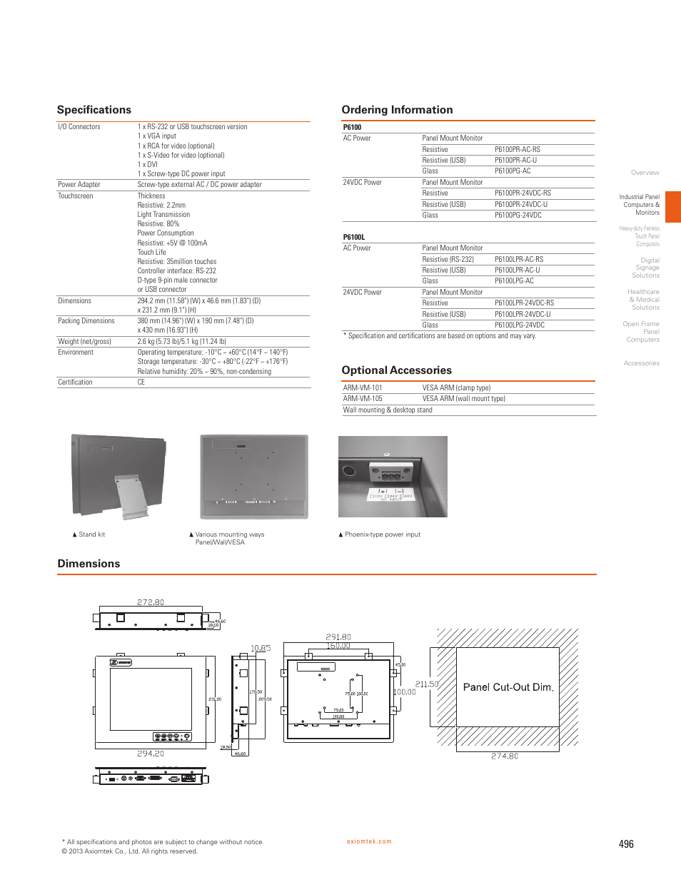 Impulse P6100 User Manual | Page 2 / 2