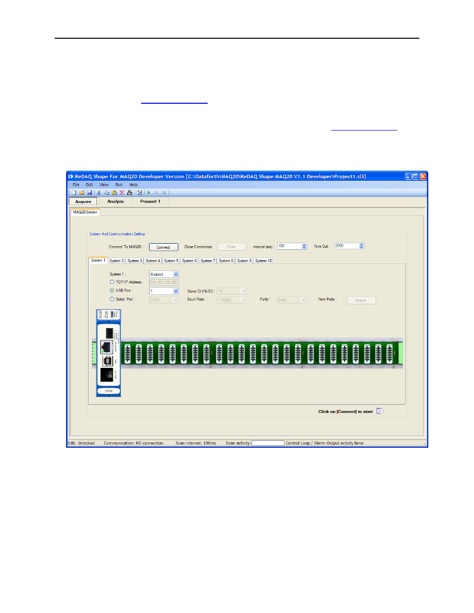 Redaq, Shape for maq, 20 installation and operation | Impulse MAQ20-940 Quick Start Guide User Manual | Page 14 / 21