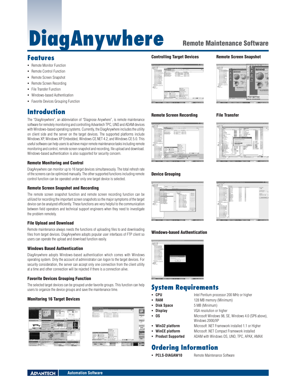 Impulse PCLS-DIAGAW10 User Manual | 1 page