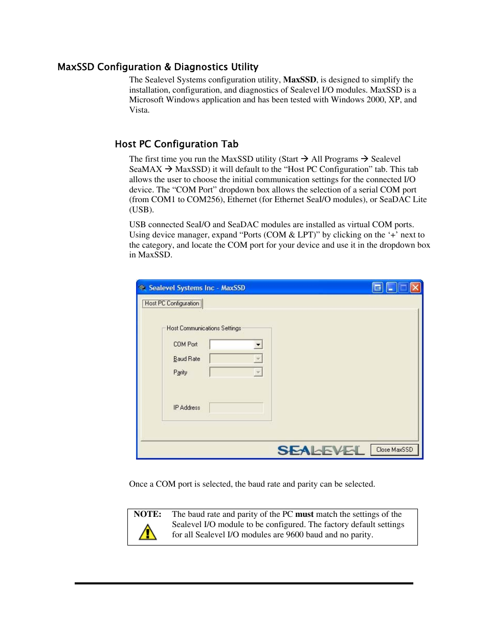 Maxssd configuration & diagnostics utility, Onfiguration, Iagnostics | Tility | Impulse 520W User Manual | Page 26 / 84