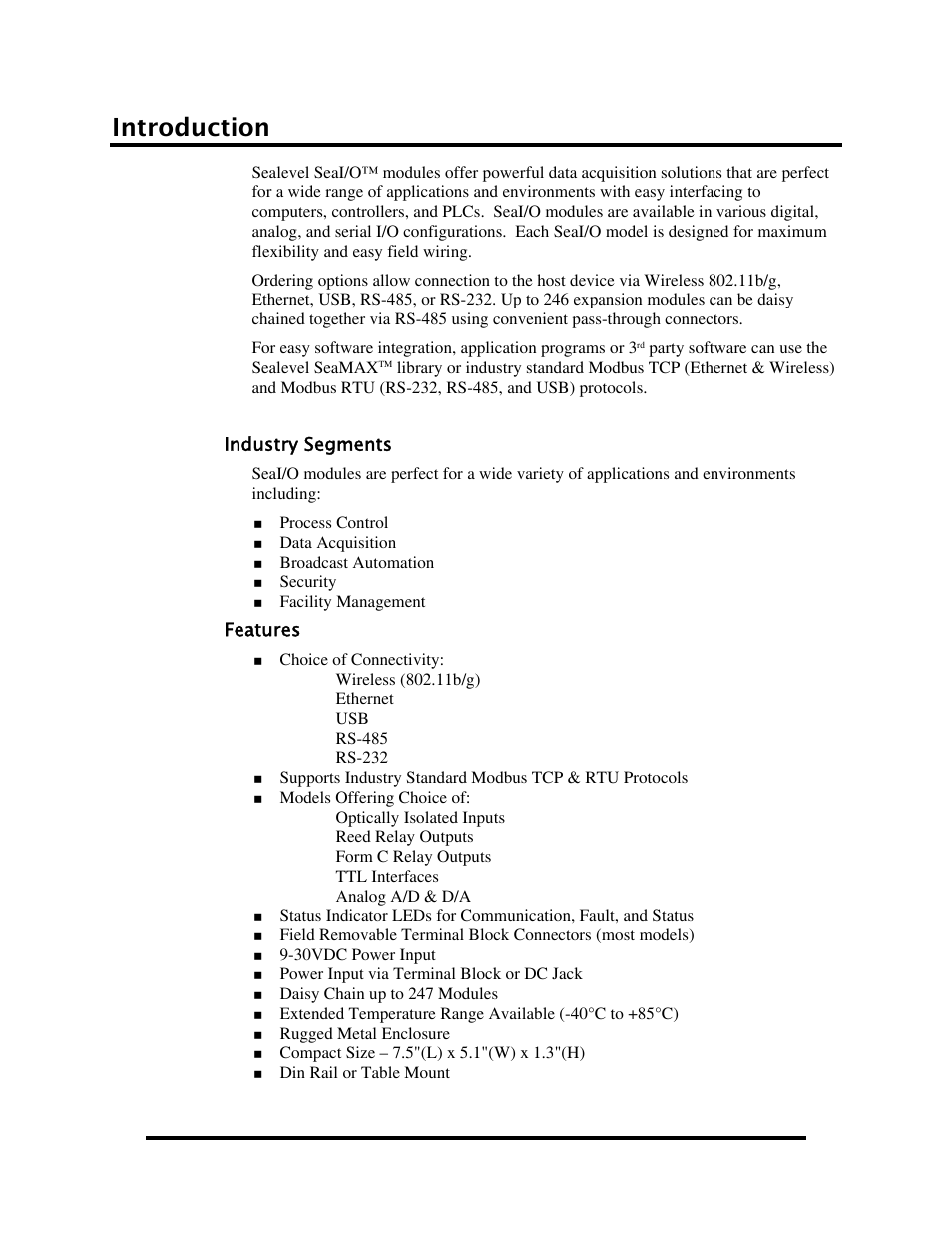 Introduction | Impulse 520W User Manual | Page 4 / 84