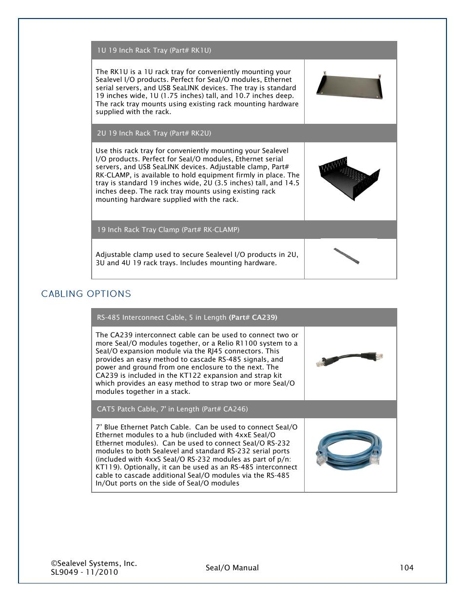 Impulse 463N User Manual | Page 104 / 109
