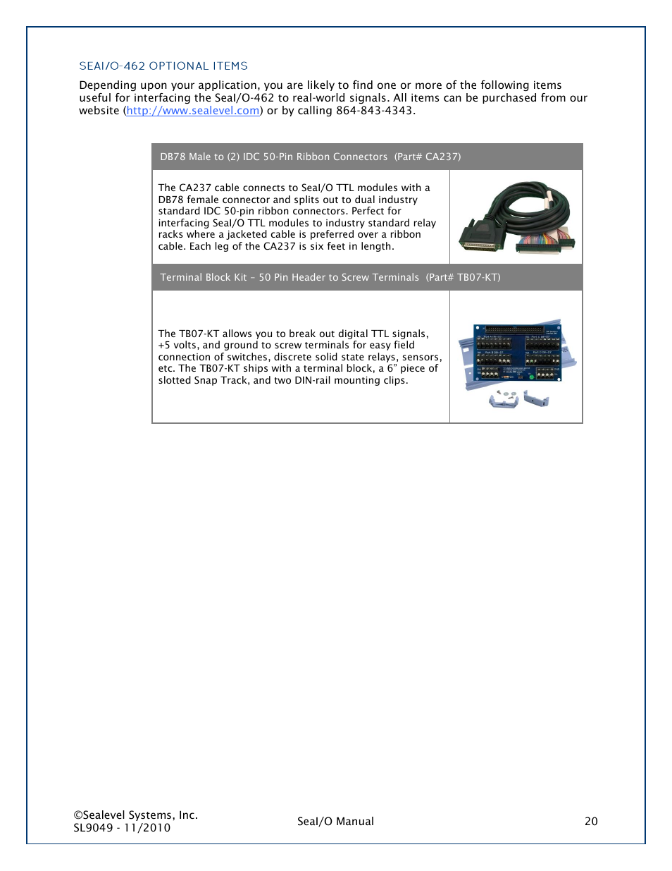 Impulse 463N User Manual | Page 20 / 109