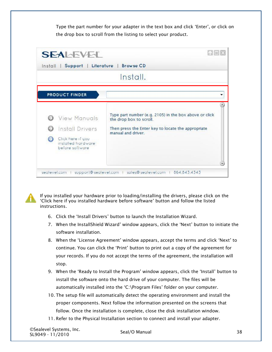 Impulse 463N User Manual | Page 38 / 109