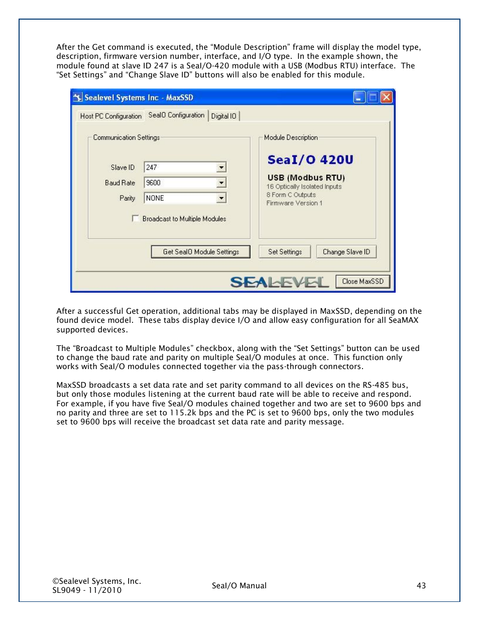 Impulse 463N User Manual | Page 43 / 109
