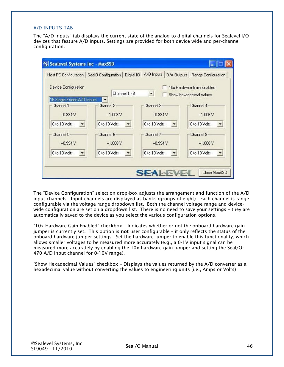 Impulse 463N User Manual | Page 46 / 109