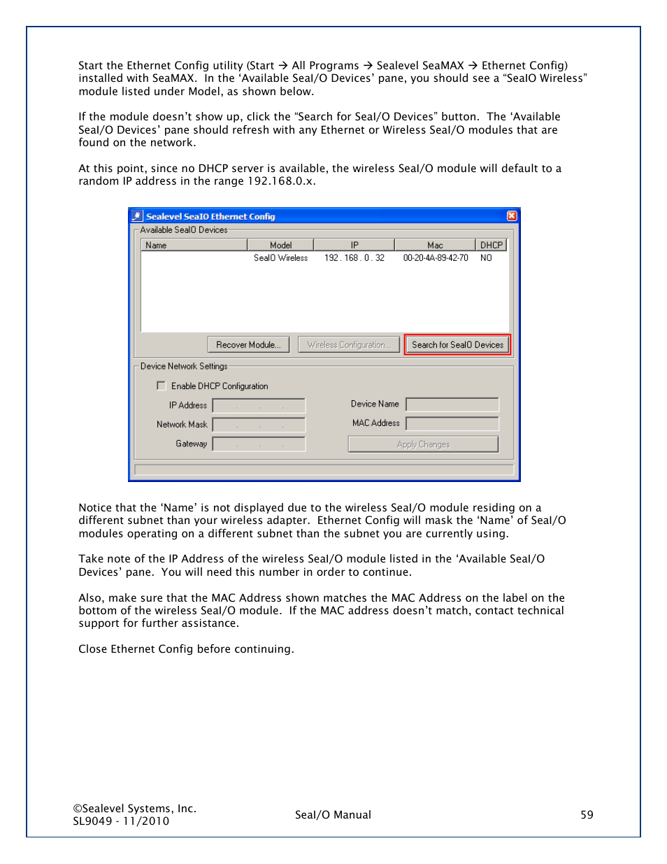 Impulse 463N User Manual | Page 59 / 109