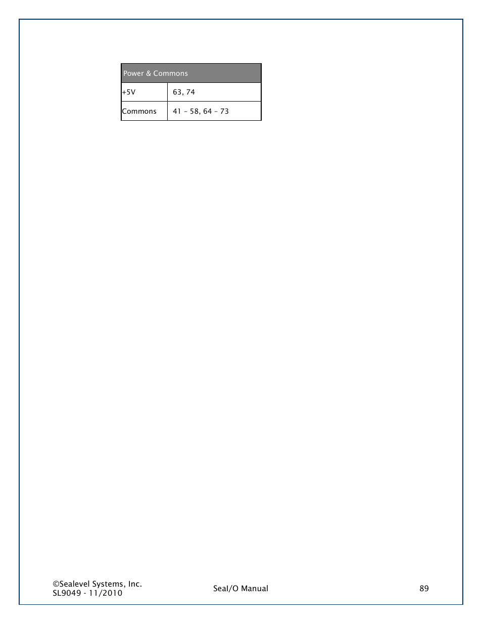 Impulse 463N User Manual | Page 89 / 109