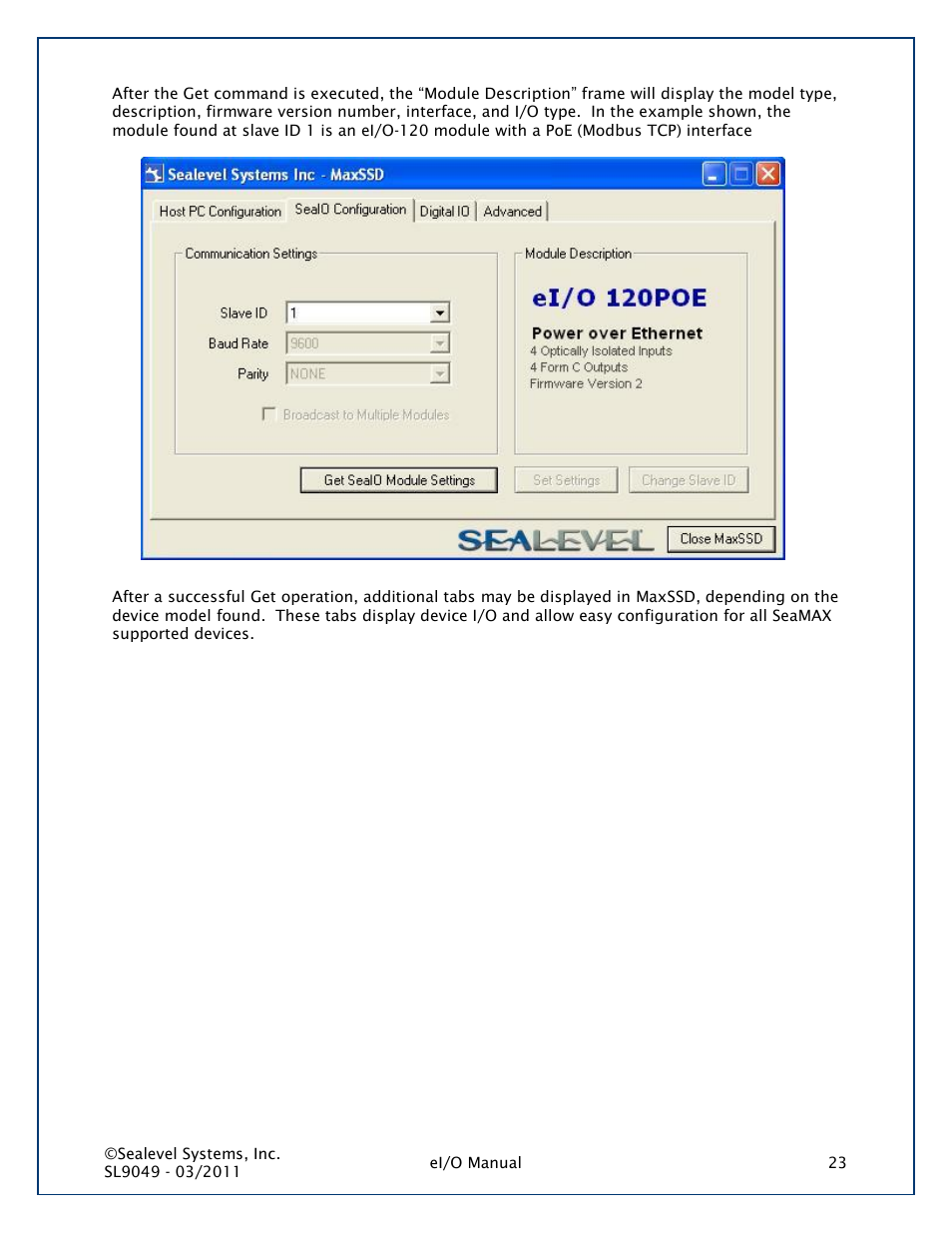 Impulse 150PoE User Manual | Page 23 / 37