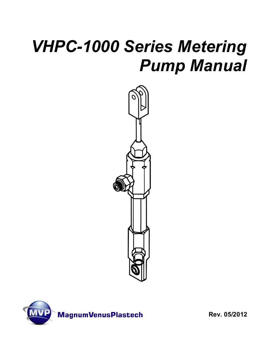 Magnum Venus Plastech UltraMAX VHPC-1000 Series User Manual | 38 pages