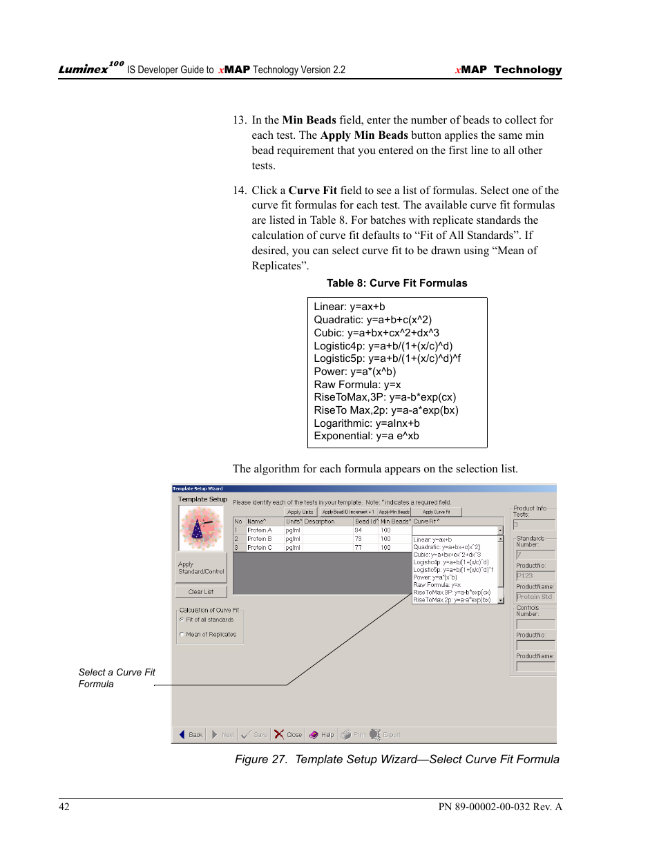 Luminex 100 IS Version 2.2 User Manual | Page 48 / 96