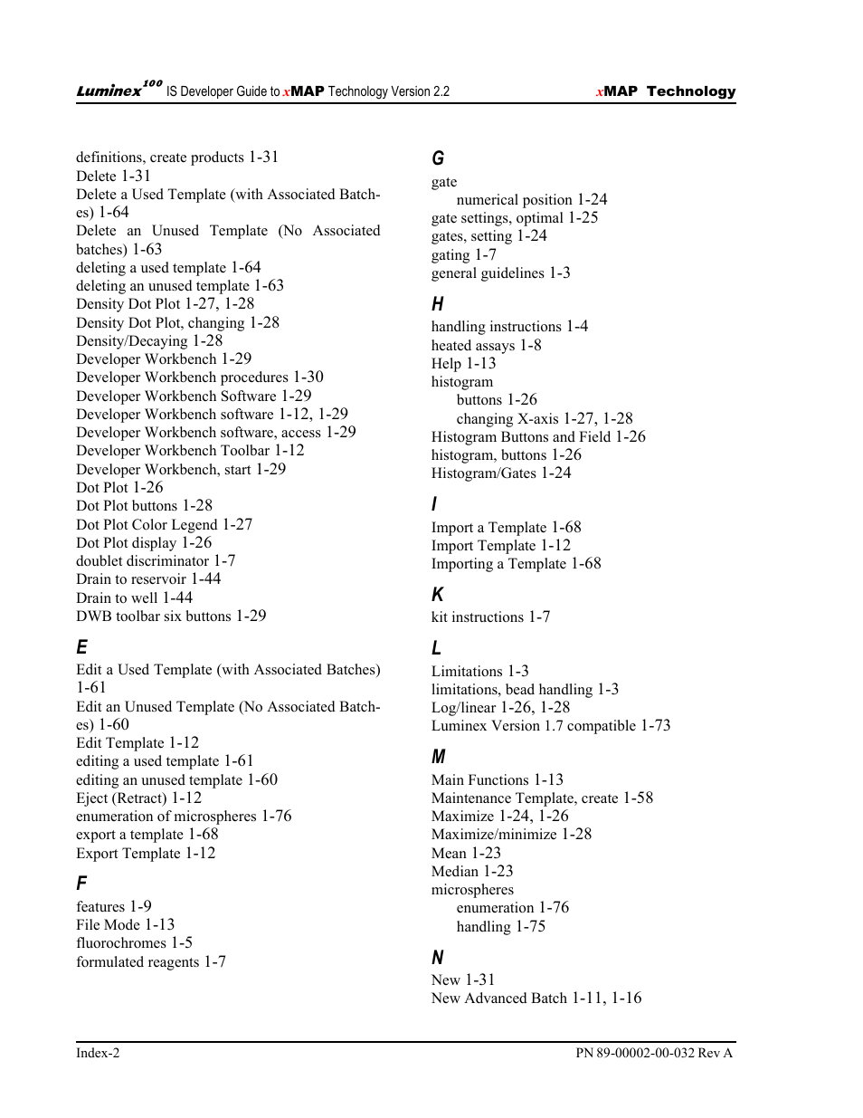 Luminex 100 IS Version 2.2 User Manual | Page 94 / 96